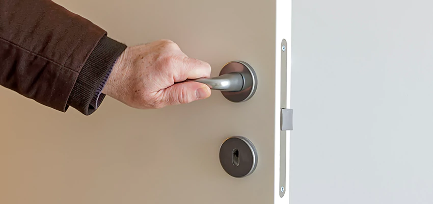 Restroom Locks Privacy Bolt Installation in Morro Bay, California