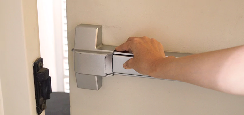 Roller Gate Panic Bar Installation in Morro Bay, California